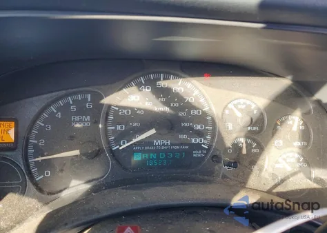 2002 Chevrolet Silverado C1500 из США, поврежденный, VIN 2GCEC19T321110645